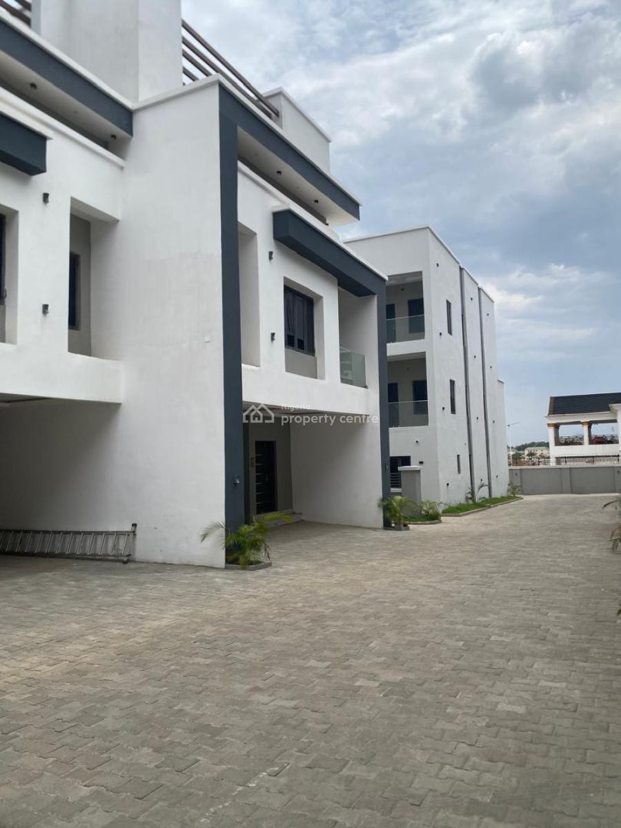 Newly Built and Well Finished 4 Bedroom Terrace Duplex & Bq, Wuye, Abuja, House for Rent