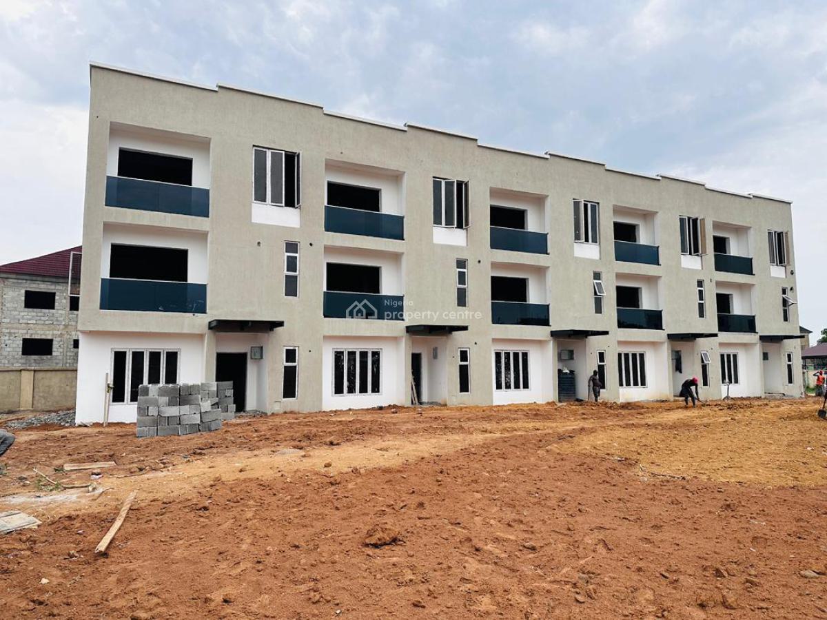 Pre-finished 4 Bedroom Terrace Duplex with Bq, By Gilmore, Jahi, Abuja, Terraced Duplex for Sale