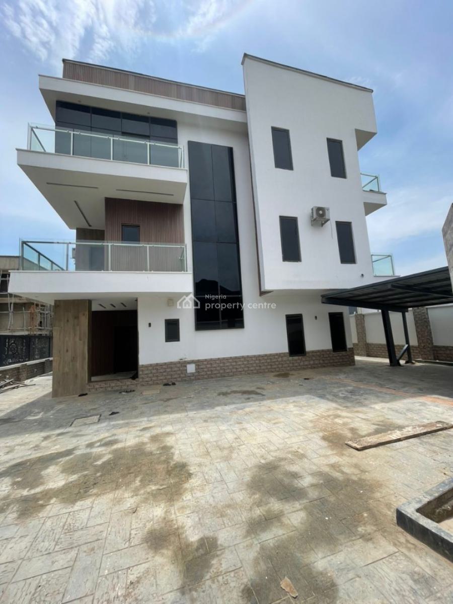 Luxury 6 Bedroom Detached Duplex with Bq, Guzape District, Abuja, Detached Duplex for Sale
