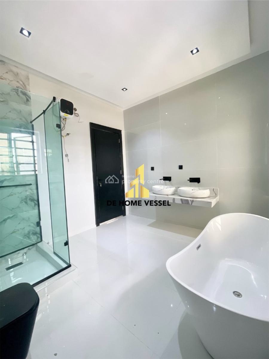 Exquisitely Carved Luxury 5 Bedroom Duplex with Swimming Pool and Bq, Ajah, Lagos, Detached Duplex for Sale