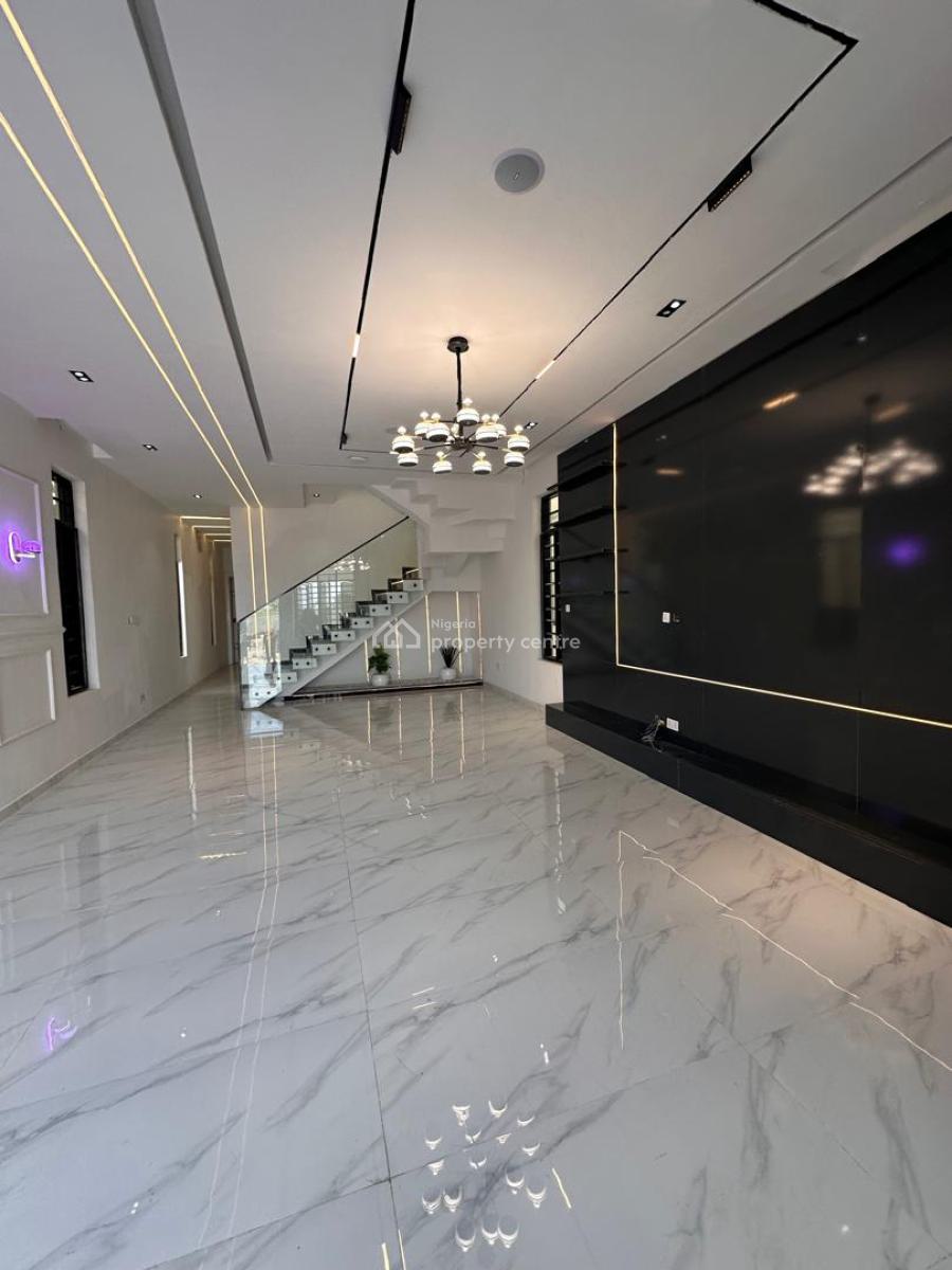 Spacious Massive Luxury 5 Bedroom Fully Detached Duplex with Bq, Chevron Alternative, Lekki Phase 1, Lekki, Lagos, Detached Duplex for Sale