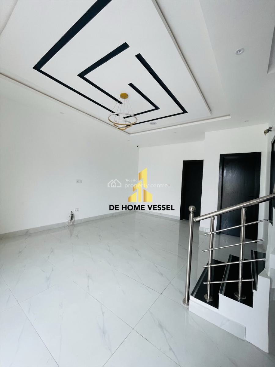 Modestly Finished Luxury 4 Bedroom Semi- Detached Duplex with Bq, Chevron, Lekki, Lagos, Semi-detached Duplex for Sale