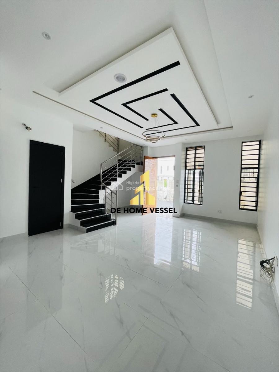 Modestly Finished Luxury 4 Bedroom Semi- Detached Duplex with Bq, Chevron, Lekki, Lagos, Semi-detached Duplex for Sale