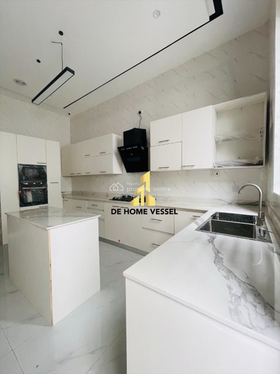 Modestly Finished Luxury 4 Bedroom Semi- Detached Duplex with Bq, Chevron, Lekki, Lagos, Semi-detached Duplex for Sale