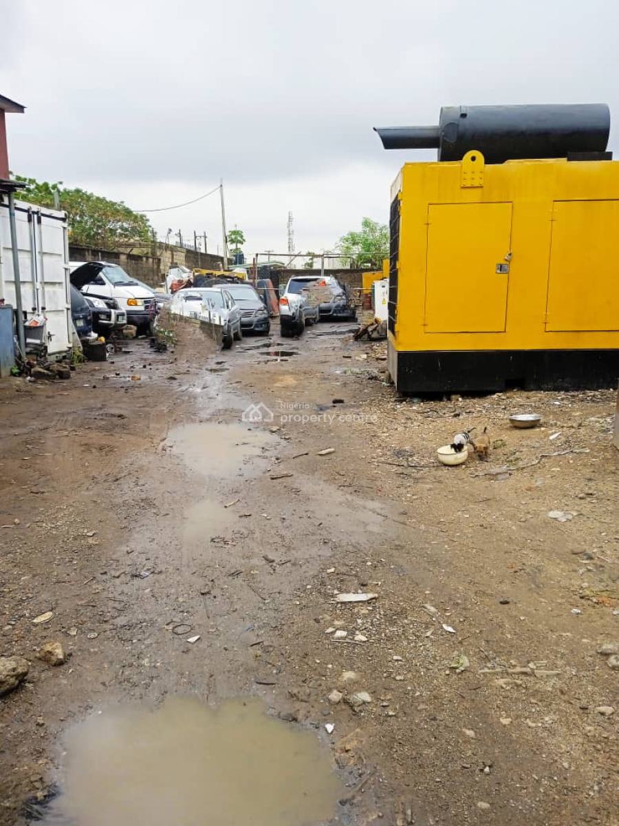 a Mixed Used Land Measuring 940sqmts Fenced Round with Gate, Kosebinu Road By Opebi Link Bridge, Oregun, Ikeja, Lagos, Mixed-use Land for Sale
