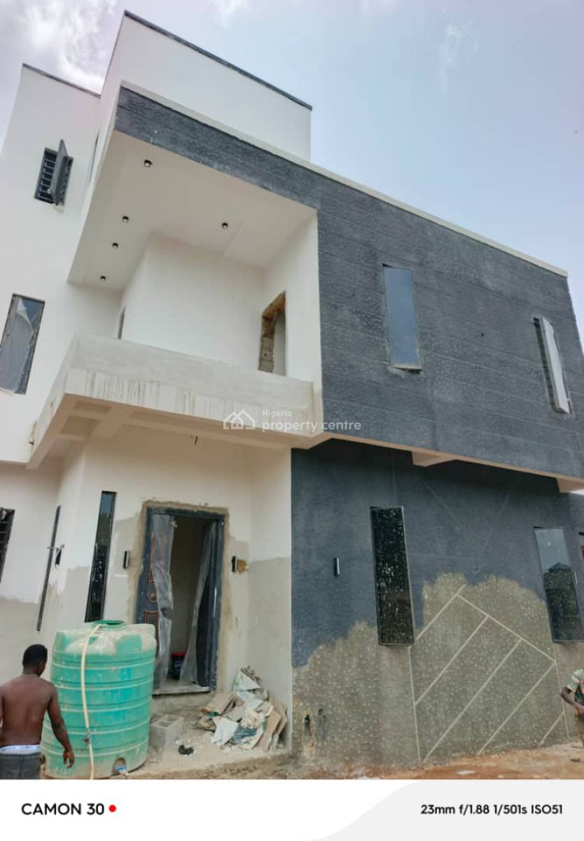 Newly Well Built 5 Bedroom Detach Duplex with Bq and 4 Packing Space, Gra Phase 1, Magodo, Lagos, Detached Duplex for Sale
