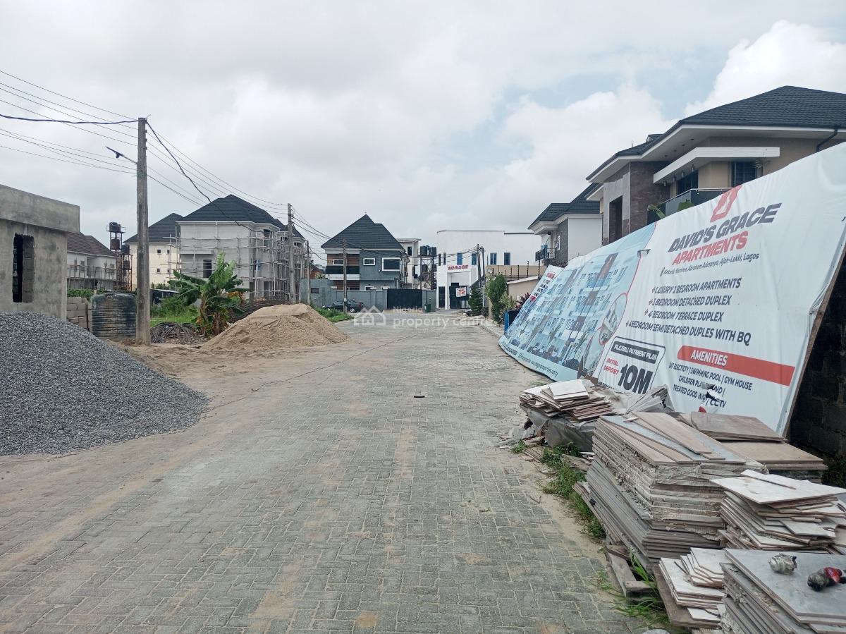 Lovely 2 Bedroom Luxury Flat in Developed Area, Atlantic Nominee Estate, Off Lekki - Epe Express, Sangotedo, Ajah, Lagos, Block of Flats for Sale