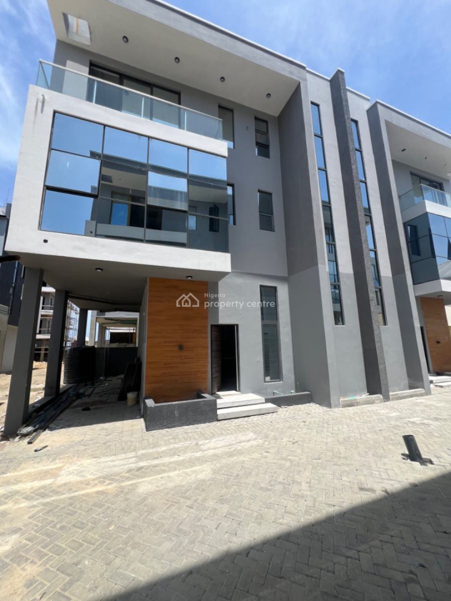 Newly Built 4 Bedroom Semi Detached Duplex with a Pool and Gym(estate), Meadow Hall Road, Ikate Elegushi, Lekki, Lagos, Semi-detached Bungalow for Sale
