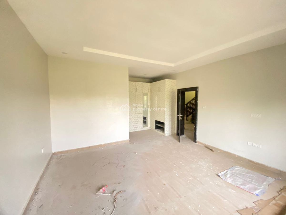 Serviced 4 Bedrooms Terrace Duplex with Bq and Acs and Gen, By Dakibiyu, Jabi, Abuja, Terraced Duplex for Rent
