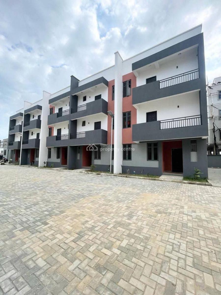 Nearly Finished 4 Bedroom Terrace Duplex, Ikate Elegushi, Lekki, Lagos, Terraced Duplex for Sale