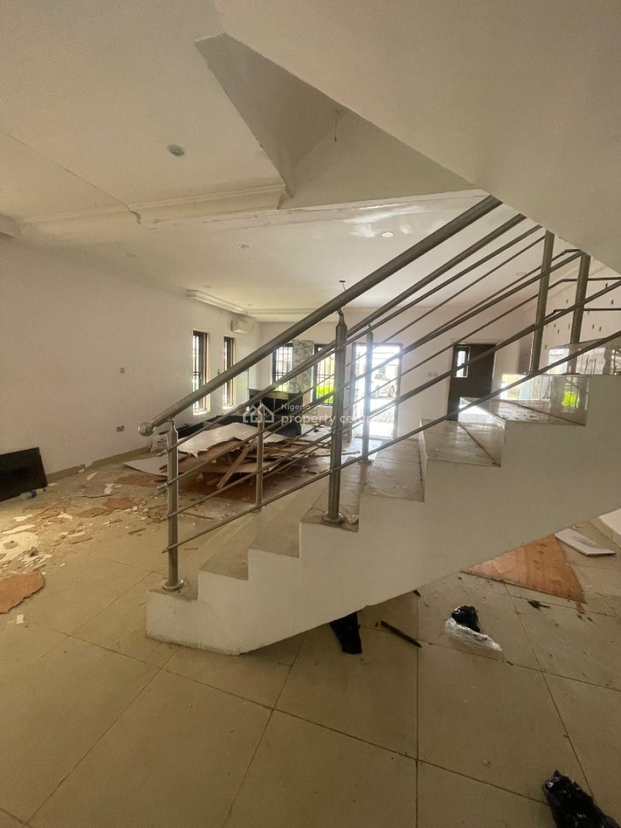 Distinctive 4 Bedroom Terraced Duplex, Chevron Altetnative, Lekki, Lagos, Terraced Duplex for Rent