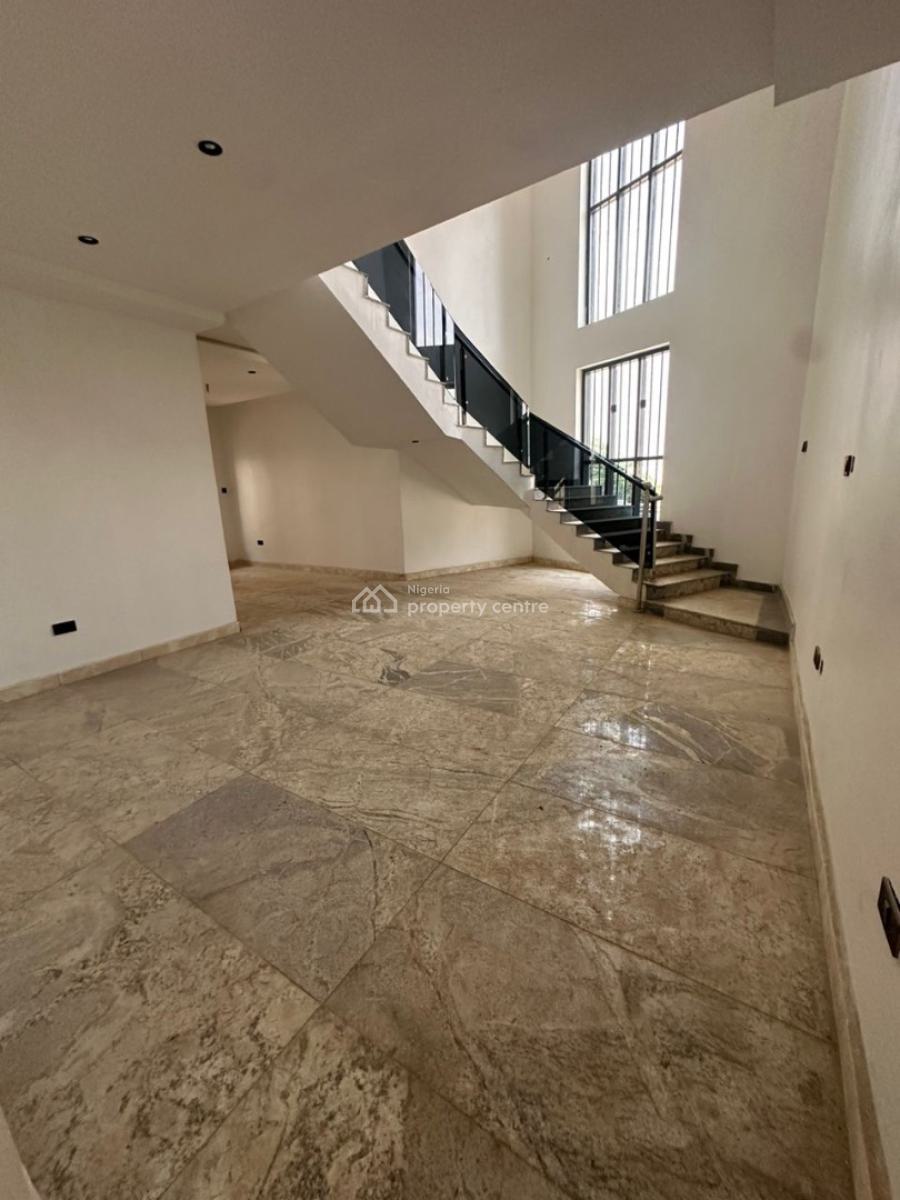 Brand New 5 Bedrooms Gated Semidetached Duplex, Family Lounge and Bq, Wuye, Abuja, House for Sale