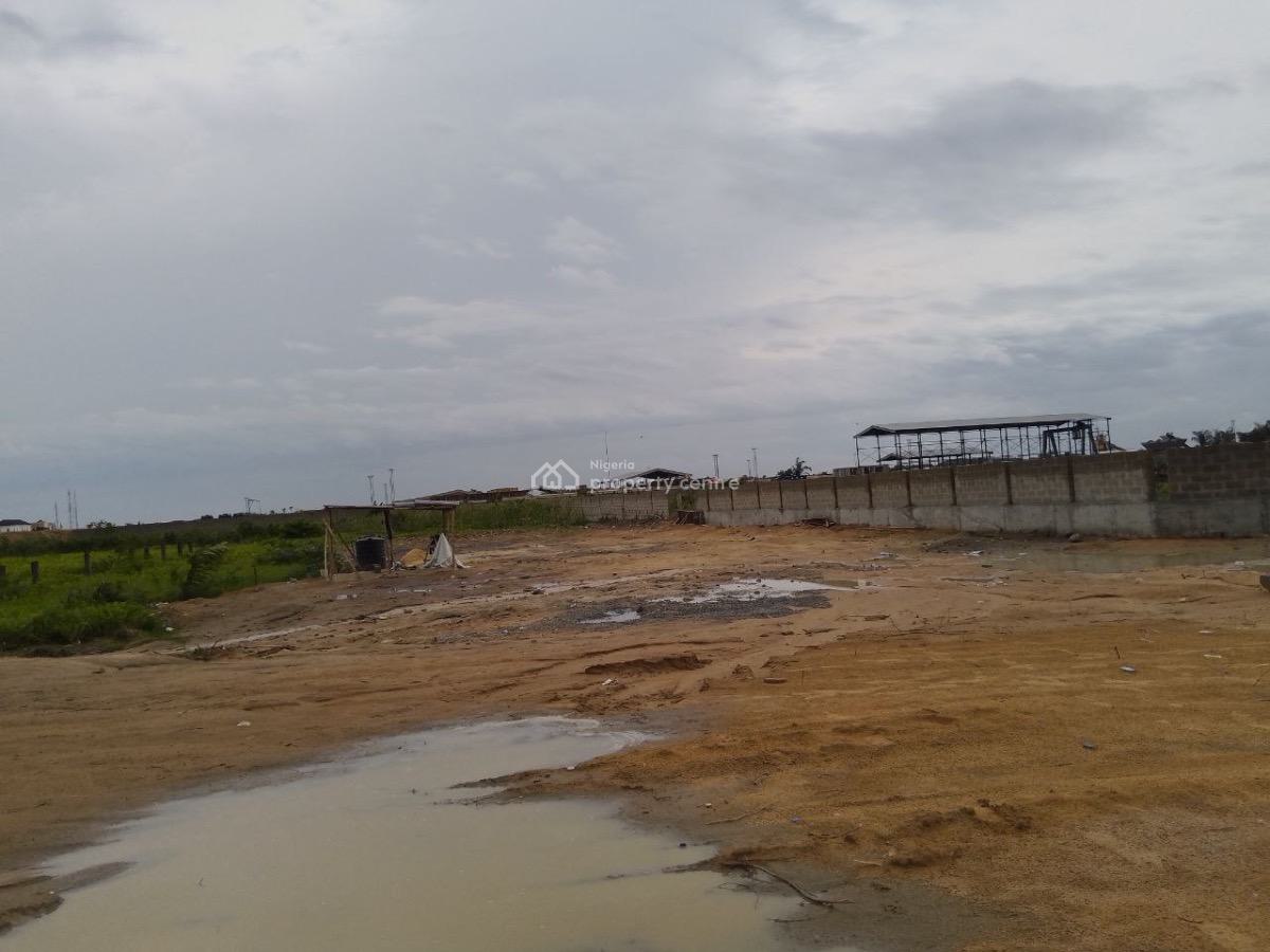 1000sqm of Land with C of O Facing The Costal Road in a Prime Location, Downtown Lagos Museyo/iberekodo Lekki Costal Road By Eleko Junction, Eleko, Ibeju Lekki, Lagos, Commercial Land for Sale