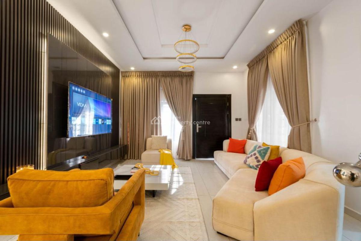Book This Beautiful 4 Bedroom Terrace with Snooker Board, 19 Bosun Adekoya Street, Oniru, Victoria Island (vi), Lagos, Flat / Apartment Short Let