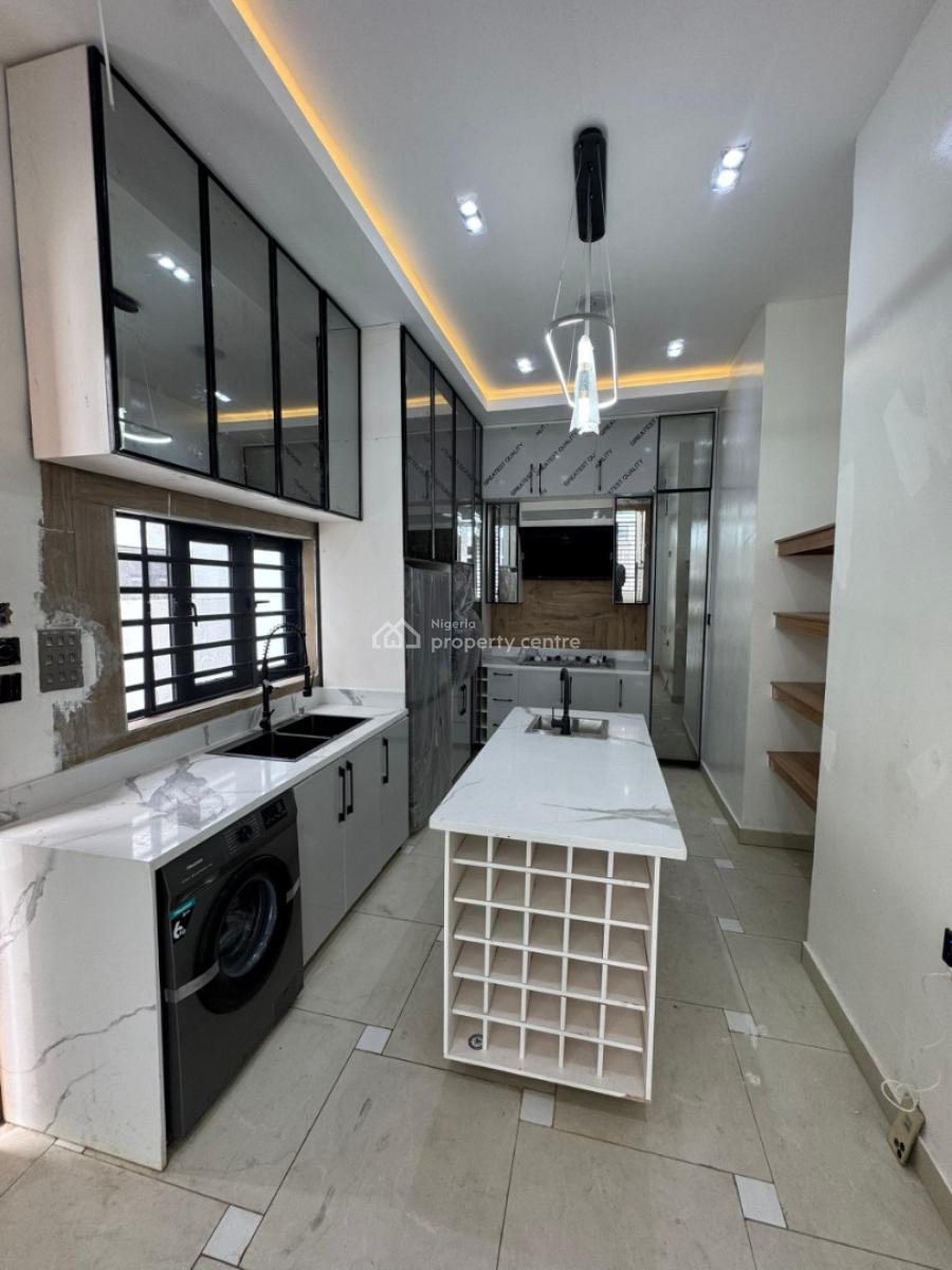 Neatly Built 4 Bedroom Detached Duplex with Bq, Chevron Toll Gate,orchid Road, Lekki, Lagos, Detached Duplex for Sale