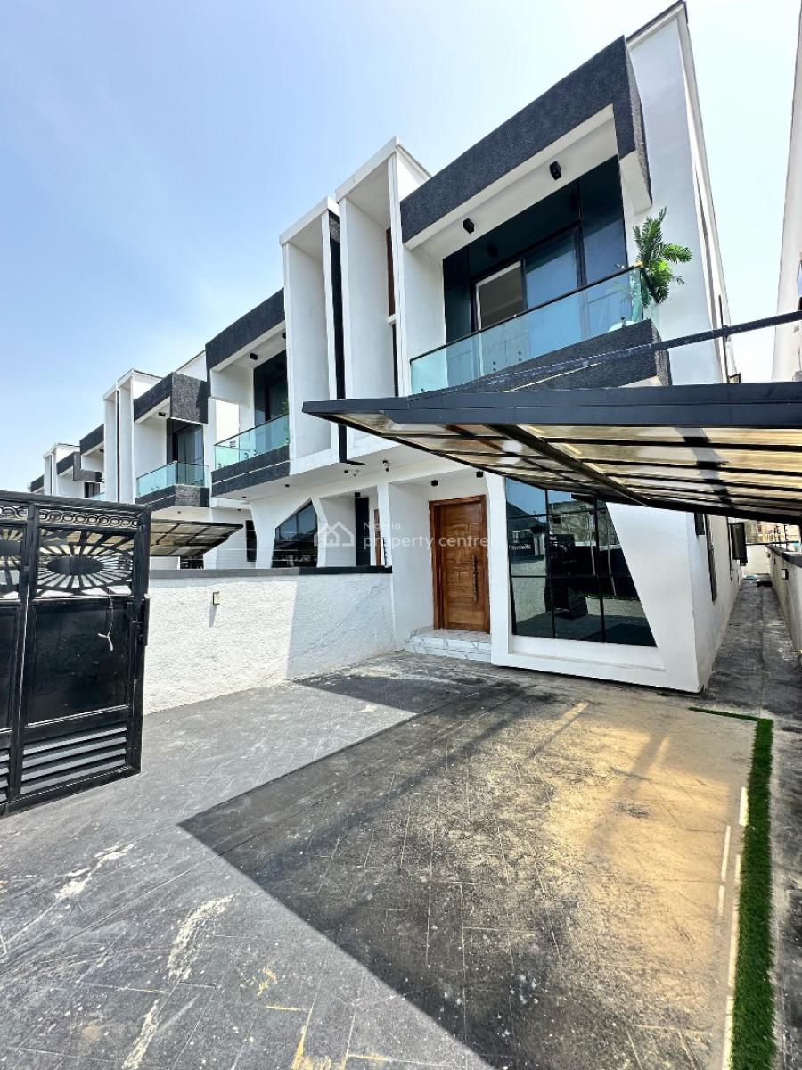 Built to Taste & Spacious 4 Bedroom Semi Detached with Bq, Orchid, Lekki, Lagos, Detached Duplex for Sale