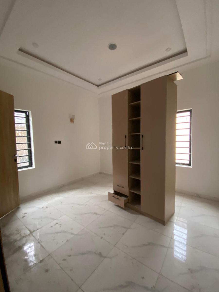 Standard 4 Bedroom Fully Detached Duplex with Bq, Chevron, Lekki, Lagos, Detached Duplex for Rent