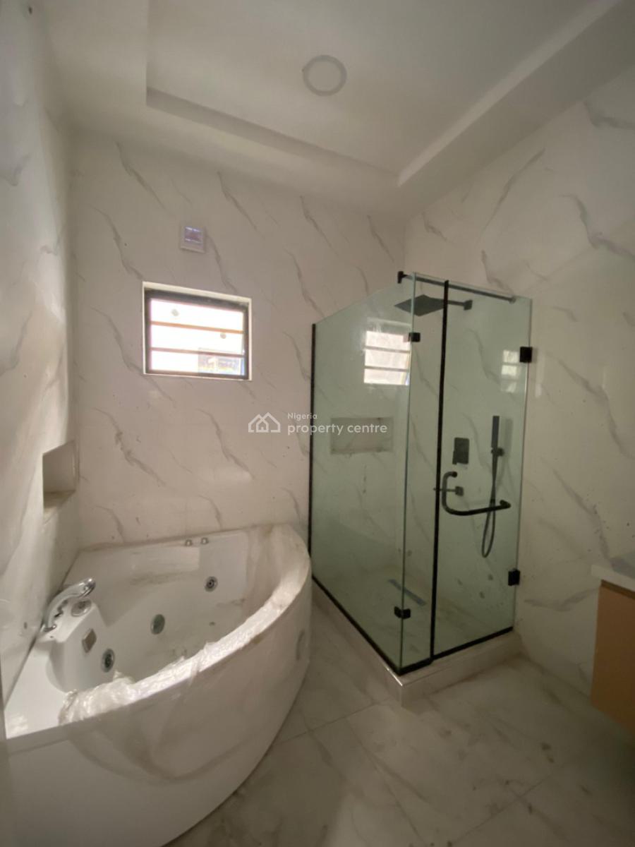 Standard 4 Bedroom Fully Detached Duplex with Bq, Chevron, Lekki, Lagos, Detached Duplex for Rent