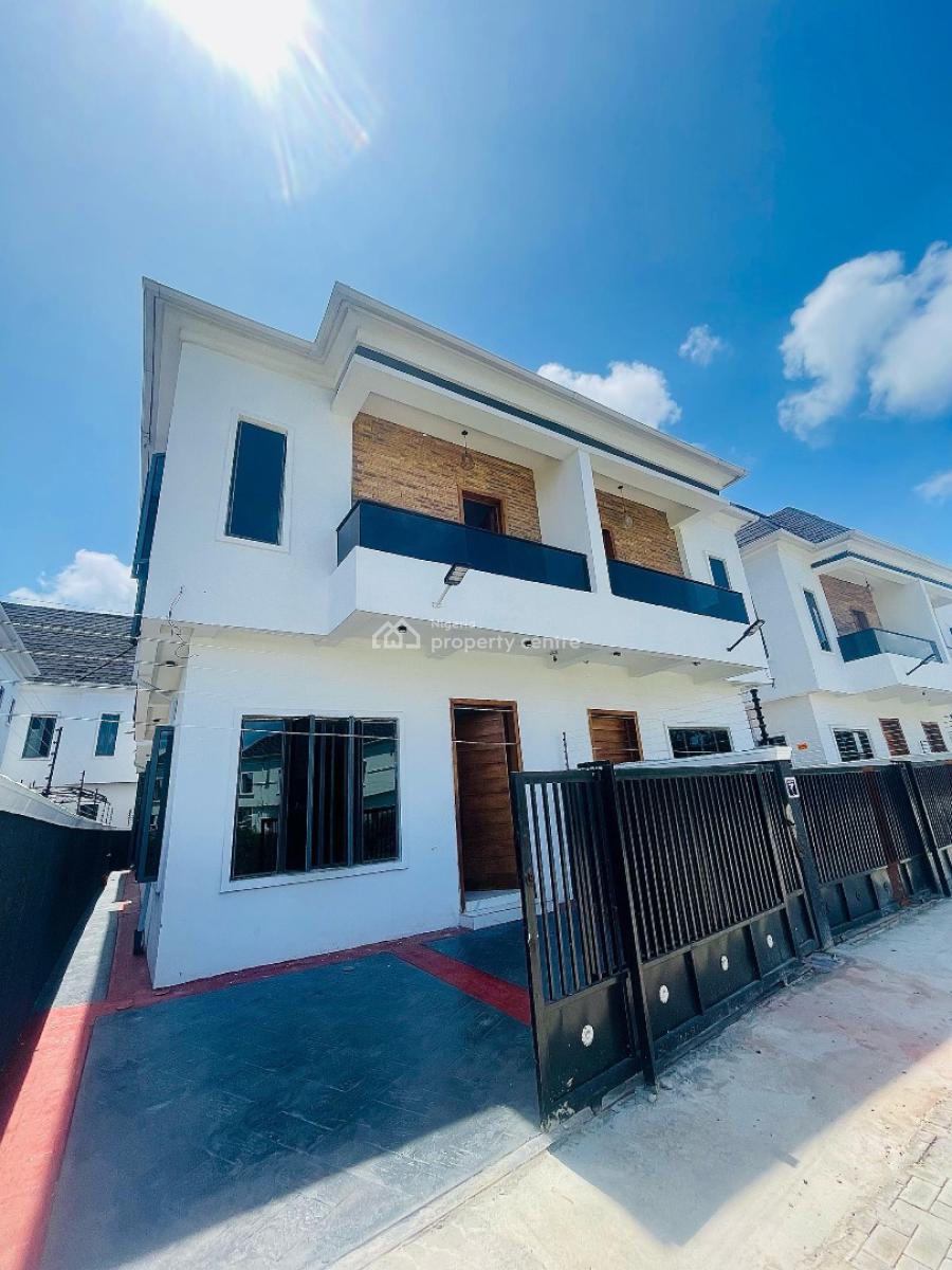 Finished 4 Bedroom Semi-detached Duplex, Ikota, Lekki, Lagos, Semi-detached Duplex for Sale