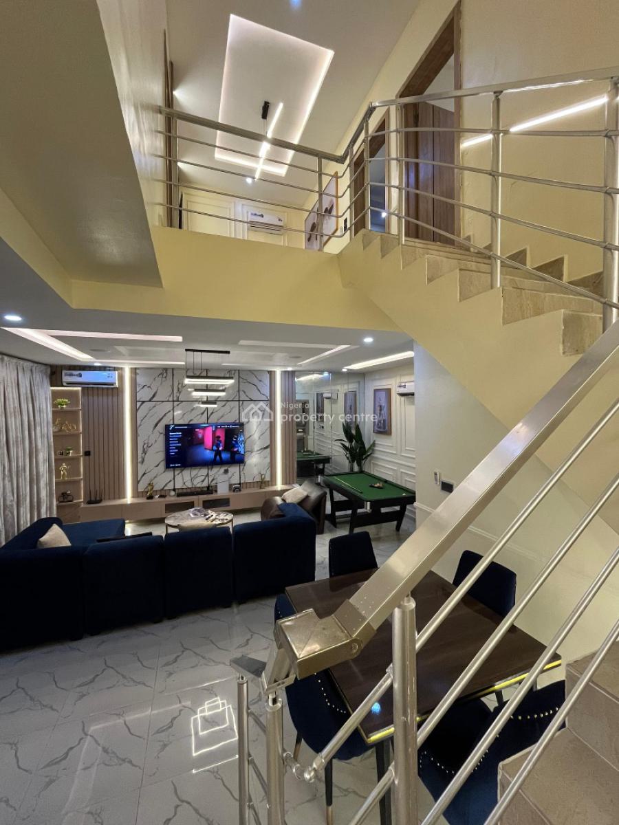 Luxe 3 Bedroom Terrace Duplex, Empire Terrace Estate, Olufemi Onanuga Street, Mobil Road, Ilaje, Ajah, Lagos, Terraced Duplex Short Let