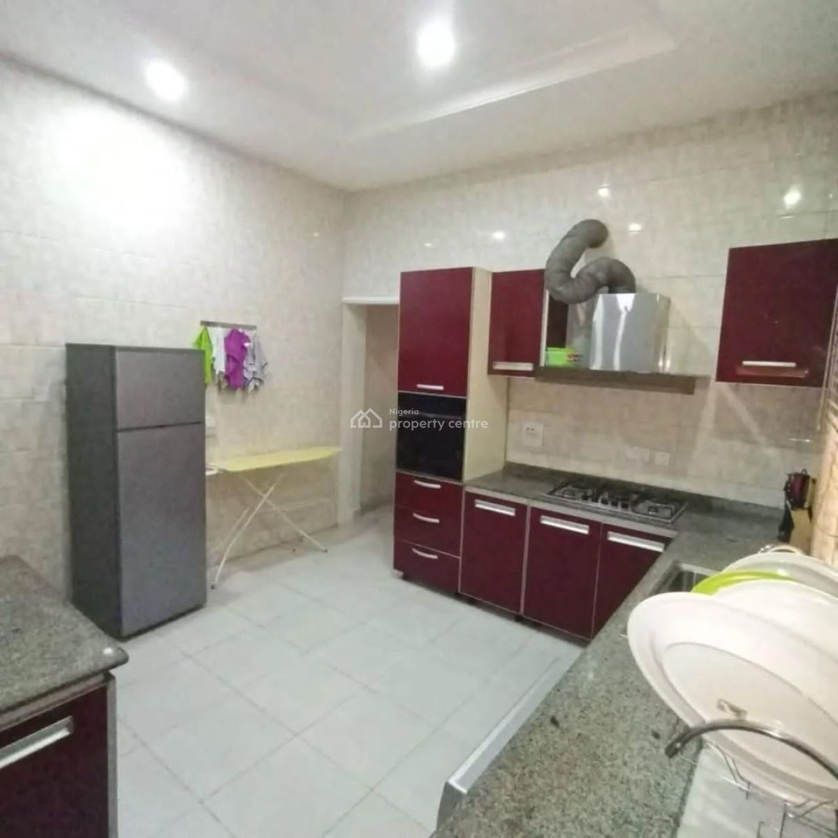 Well Furnished 4 Bedroom Semi Detached Duplex+bq with Excellent Facilities, Chevron Drive., Lekki, Lagos, Semi-detached Duplex for Rent