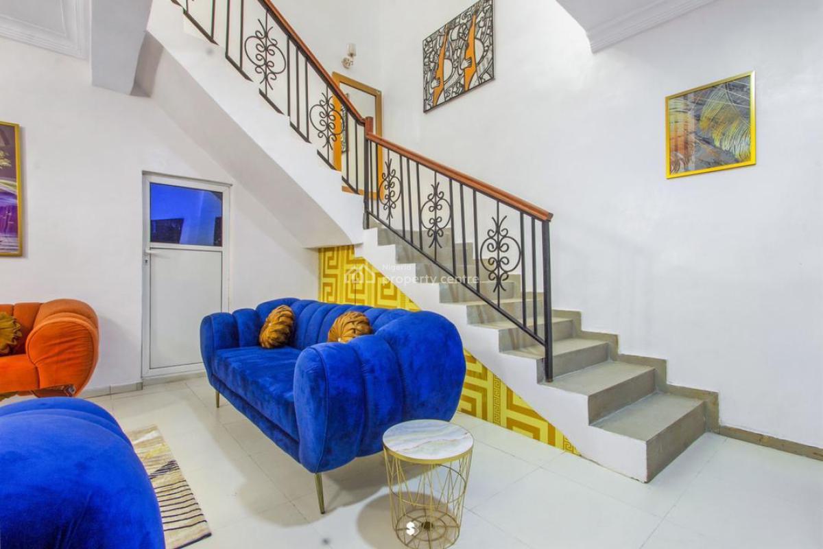 Contemporary Furnished 4bedroom Duplex, Lekki Garden Phase 3, Ajah, Lagos, Detached Duplex for Rent