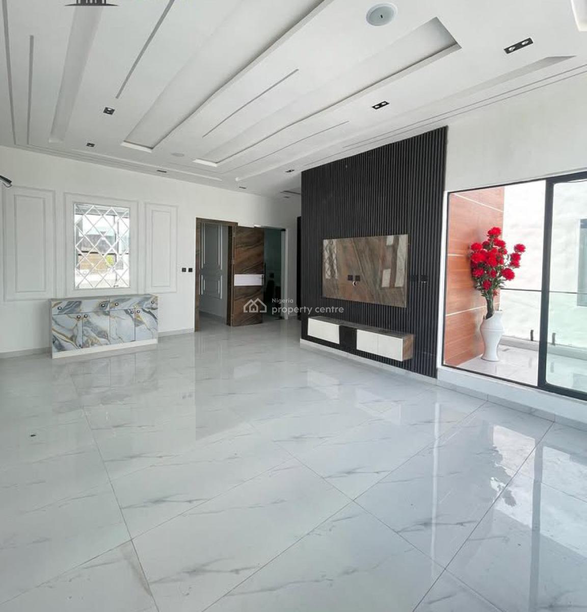 Contemporary 5 Bedroom Detached Duplex with Bq, Ajah, Lagos, Detached Duplex for Rent