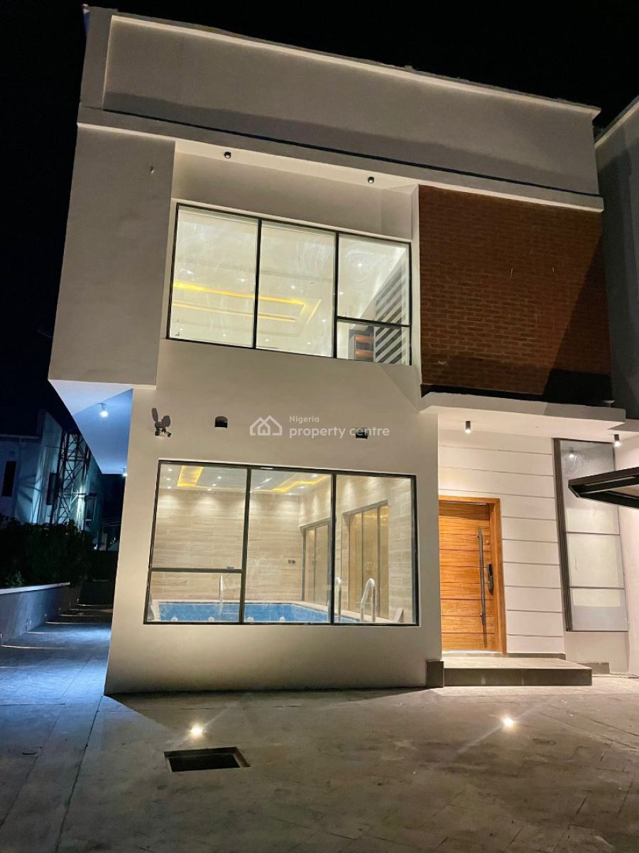 Luxury 4 Bedroom Duplex + Bq +pool + Rooftop, Ikota, Lekki, Lagos, Detached Duplex for Sale