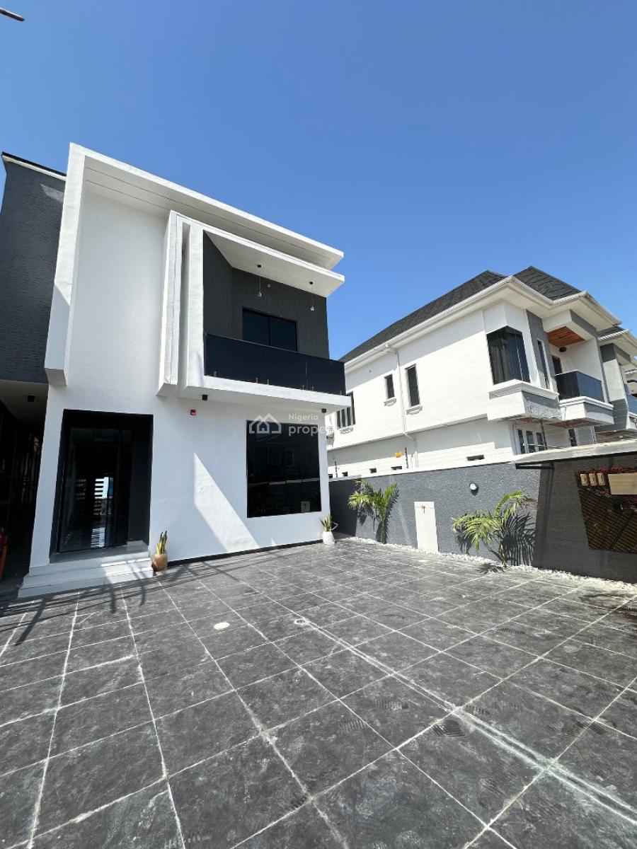 Perfectly Designed 5 Bedroom Fully Detached Duplex  with Bq, Ajah, Lekki, Lagos, Detached Duplex for Sale