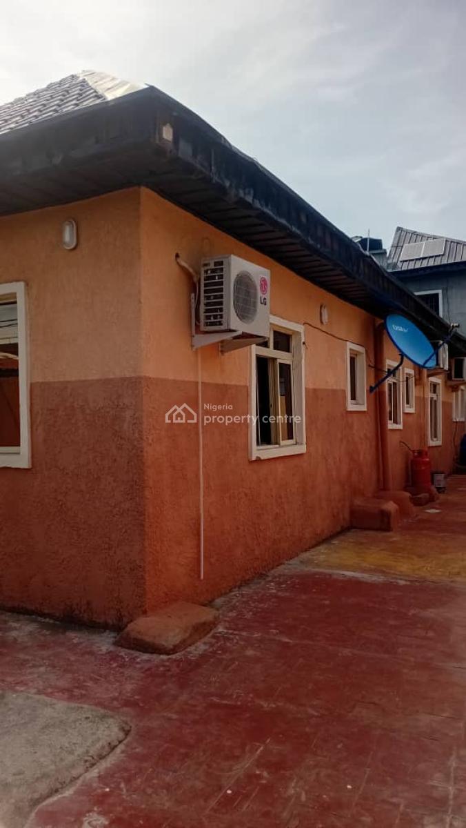 Bungalow House: 2 Room and Palour and 2 Self Contain. Video Available, Badore Road, Ajah, Lagos, Semi-detached Bungalow for Sale