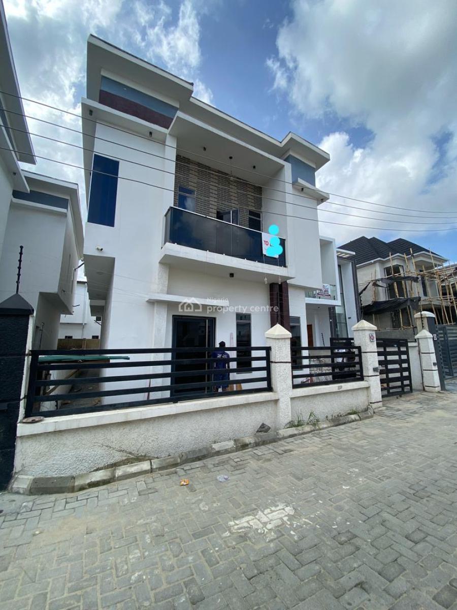 Bran New 4 Bedrooms Fully Detached Duplex, Lekki Palm City Lekki, Ado, Ajah, Lagos, Detached Duplex for Rent