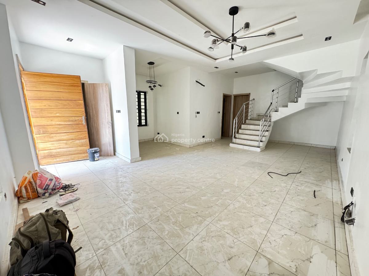 Smart Home 5 Bedroom Detached Duplex with Bq and Security House, Chevron Toll Gate, Orchid, Lekki, Lagos, Detached Duplex for Sale