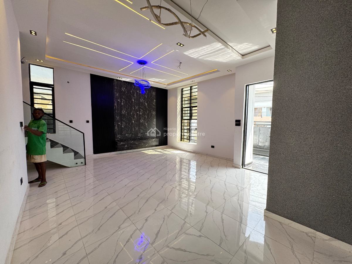 Smart Home 4 Bedroom Detached Duplex with Bq and Security House, Ikota, Lekki, Lagos, Detached Duplex for Sale