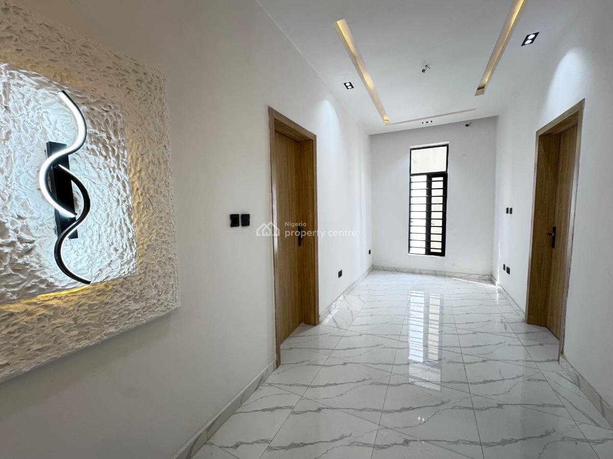 Smart Home 4 Bedroom Detached Duplex with Bq and Security House, Ikota, Lekki, Lagos, Detached Duplex for Sale