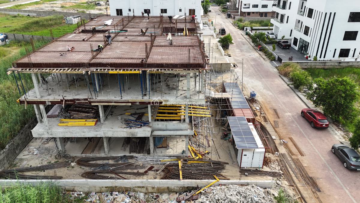 Luxury Offplan 3 Bedroom Apartment with 2 Kitchens and a Bq, Lekki Phase 1, Lekki, Lagos, Flat / Apartment for Sale