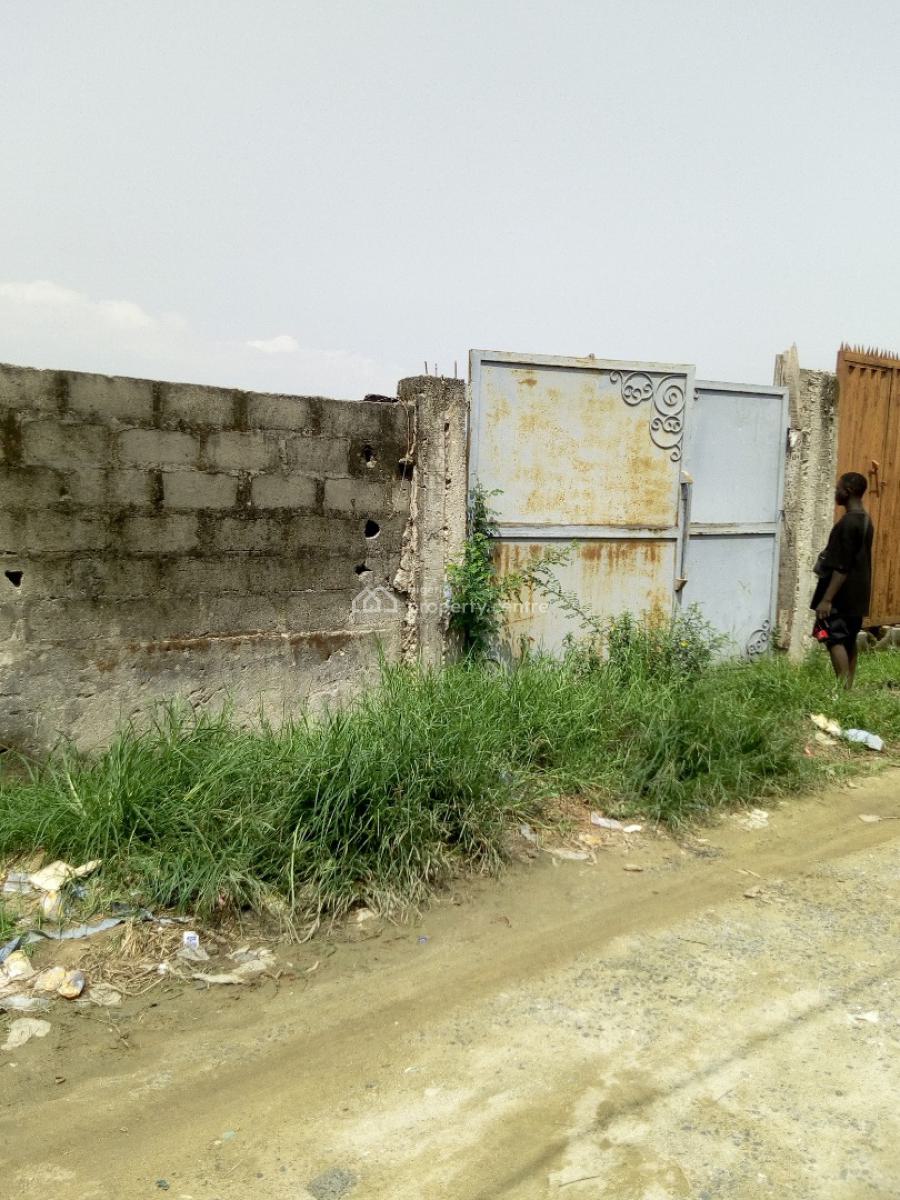 Very Good Half Plot of Land in a Very Beautiful Estate, Palm Crescent Estate, Badore, Ajah, Lagos, Residential Land for Sale