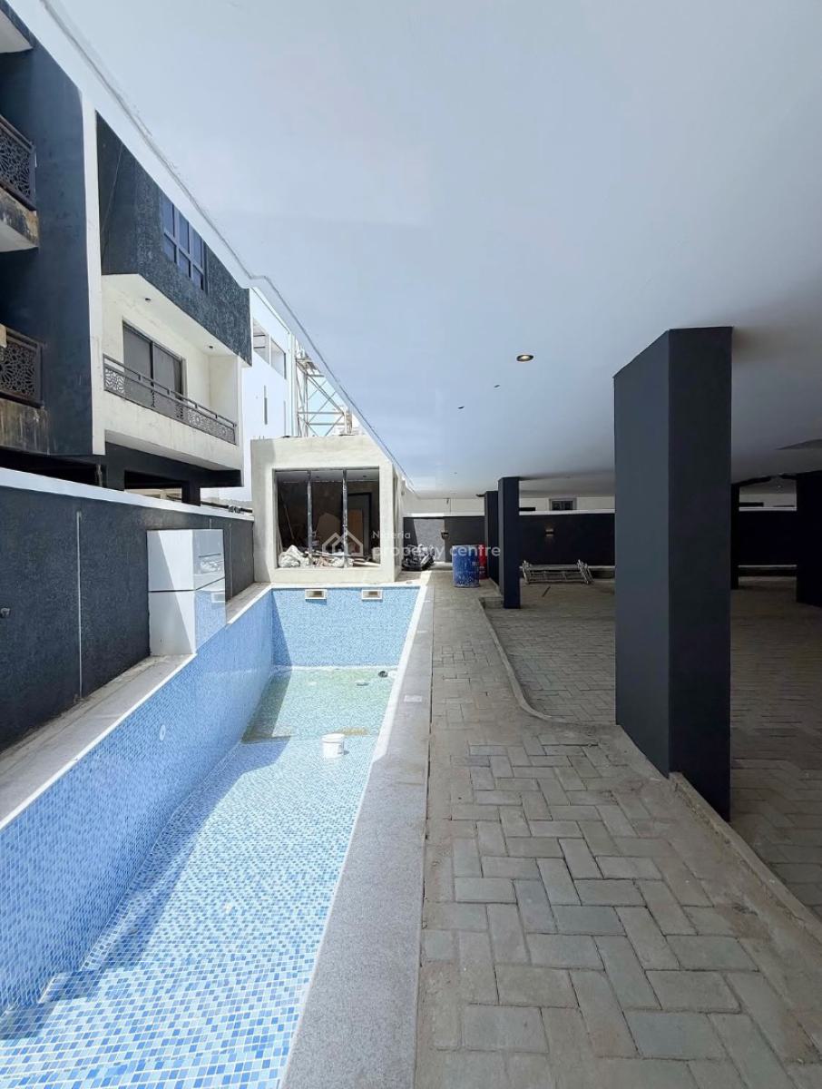 Brand New 2 Bedroom Apartment with Swimming Pool and Gym, Ologolo, Lekki, Lagos, Block of Flats for Sale