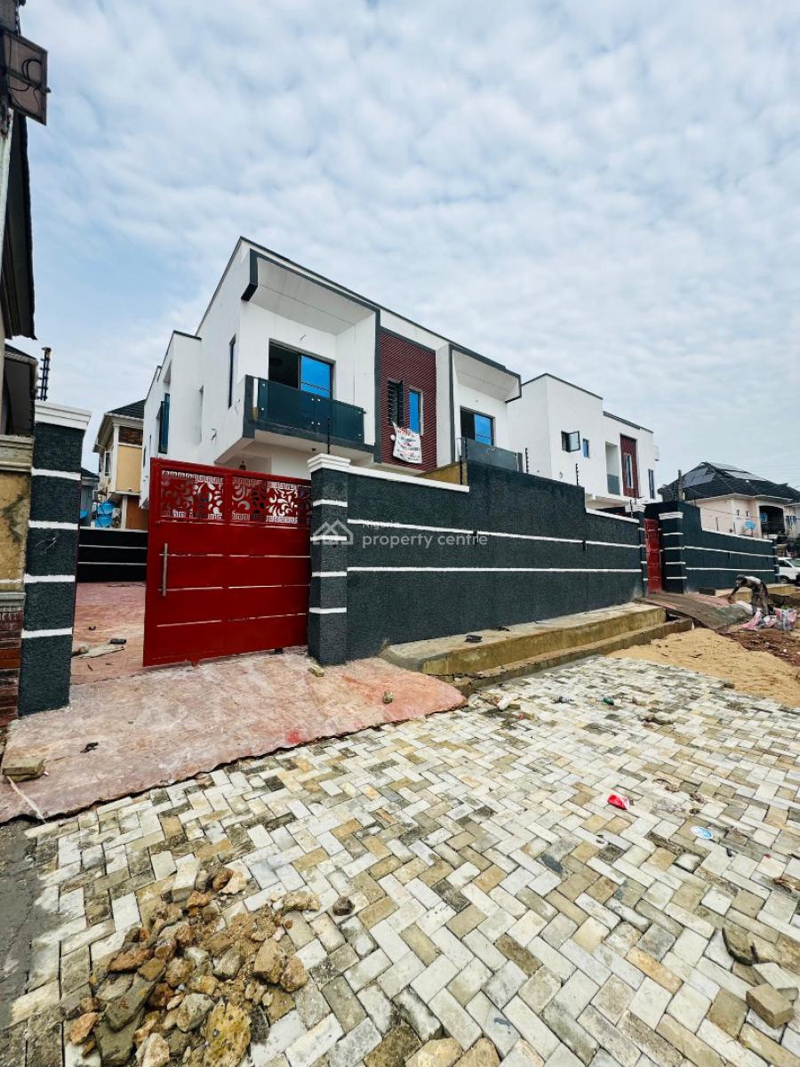 Newly Built 3 Bedroom Semi Detached  Duplex with Bq, Ogba, Ikeja, Lagos, Semi-detached Duplex for Sale