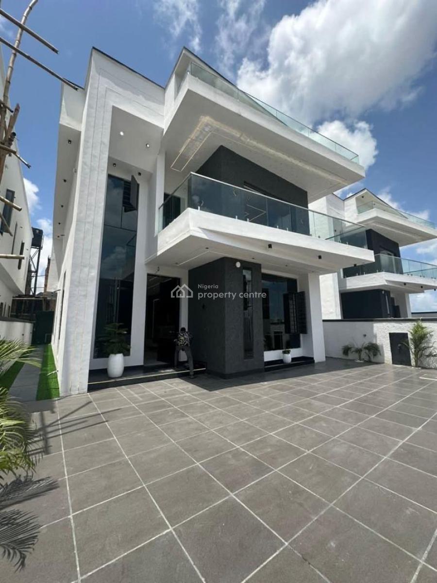 Luxurious 5 Bedroom Fully Detached Duplex with Swimming Pool and Bq, Ajah, Lekki, Lagos, Detached Duplex for Sale