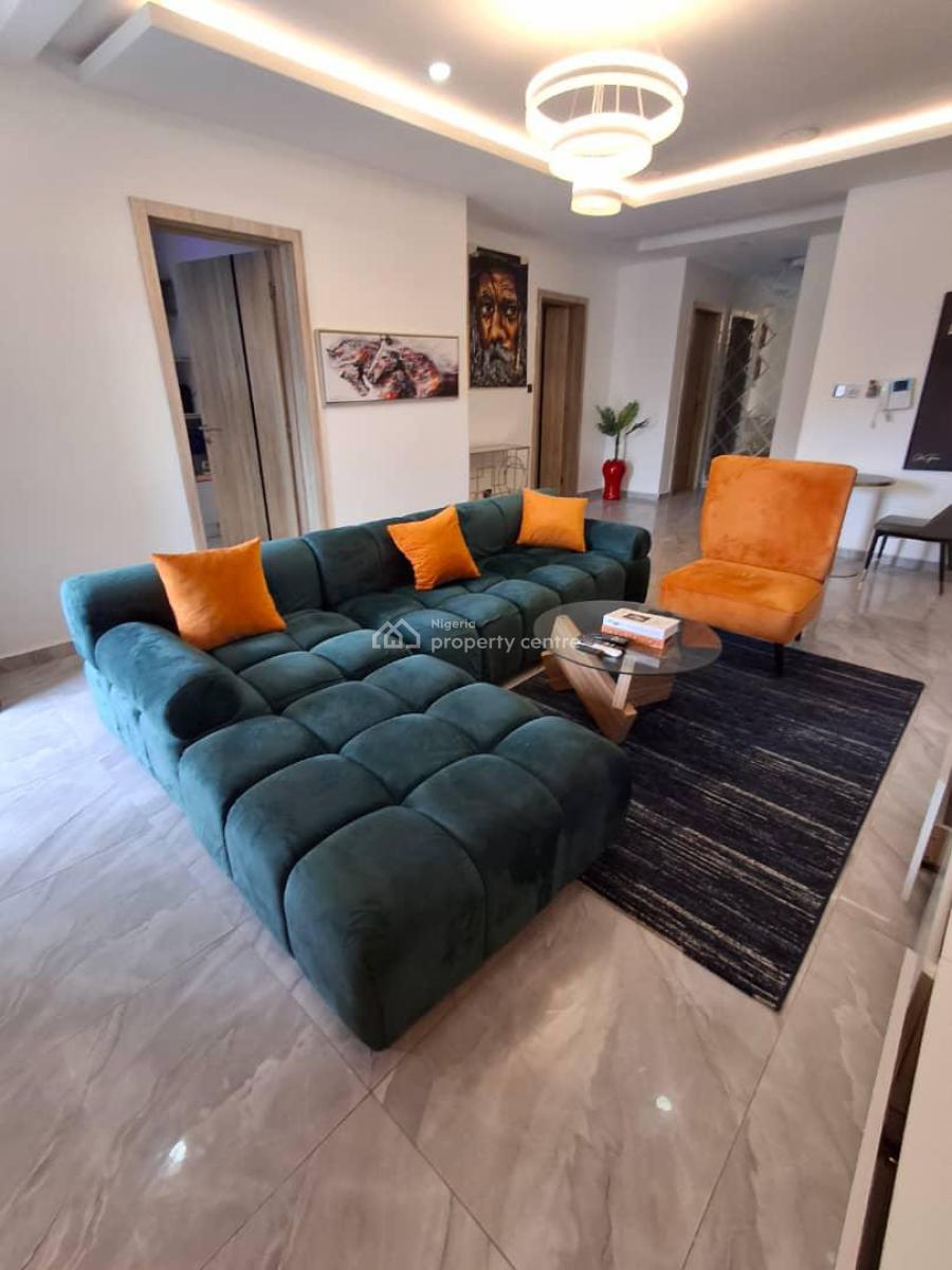 Furnished and Luxurious 2-bedroom Flat, Victoria Bay Estate, Ikate, Lekki, Ikate, Lekki, Lagos, Flat / Apartment for Rent
