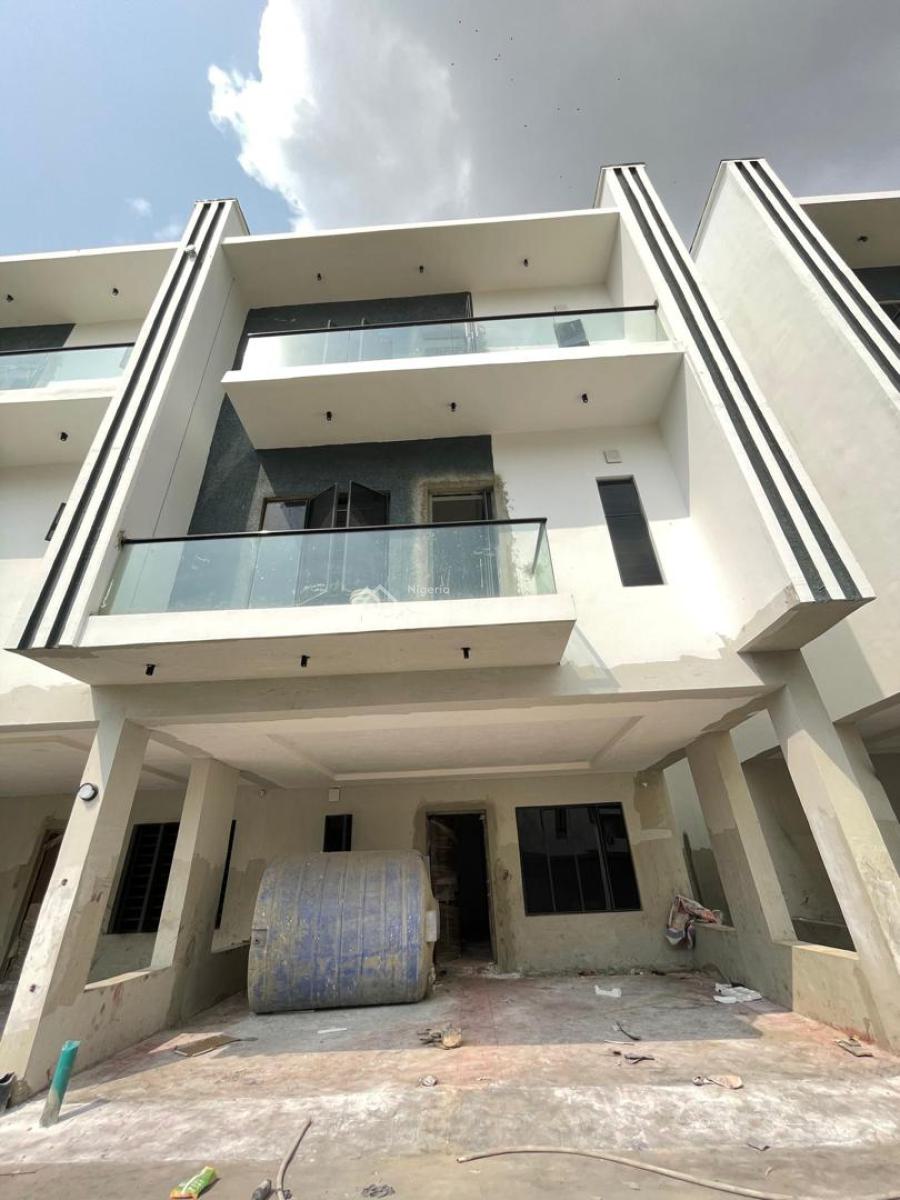 Luxurious Fully Serviced 4bedroom Terrace Duplex with Bq, Ikate, Lekki, Lagos, Terraced Duplex for Sale