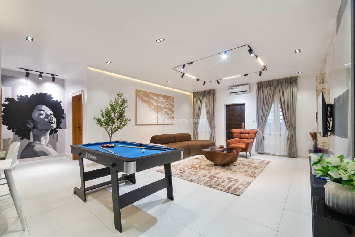Luxury 3-bedroom Starlight Apartment! Alexa-powered, Fully Automated,, Lekki Phase 1, Lekki, Lagos, Flat / Apartment Short Let