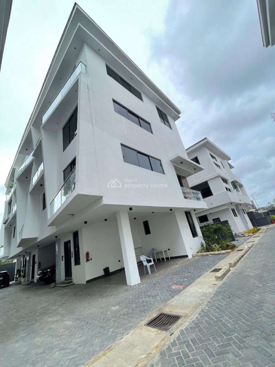 Luxurious 4 Bedroom Terrace Duplex with Bq, Swimming Pool, Equipped Gy, Ikoyi, Ikoyi, Lagos, Terraced Duplex for Sale