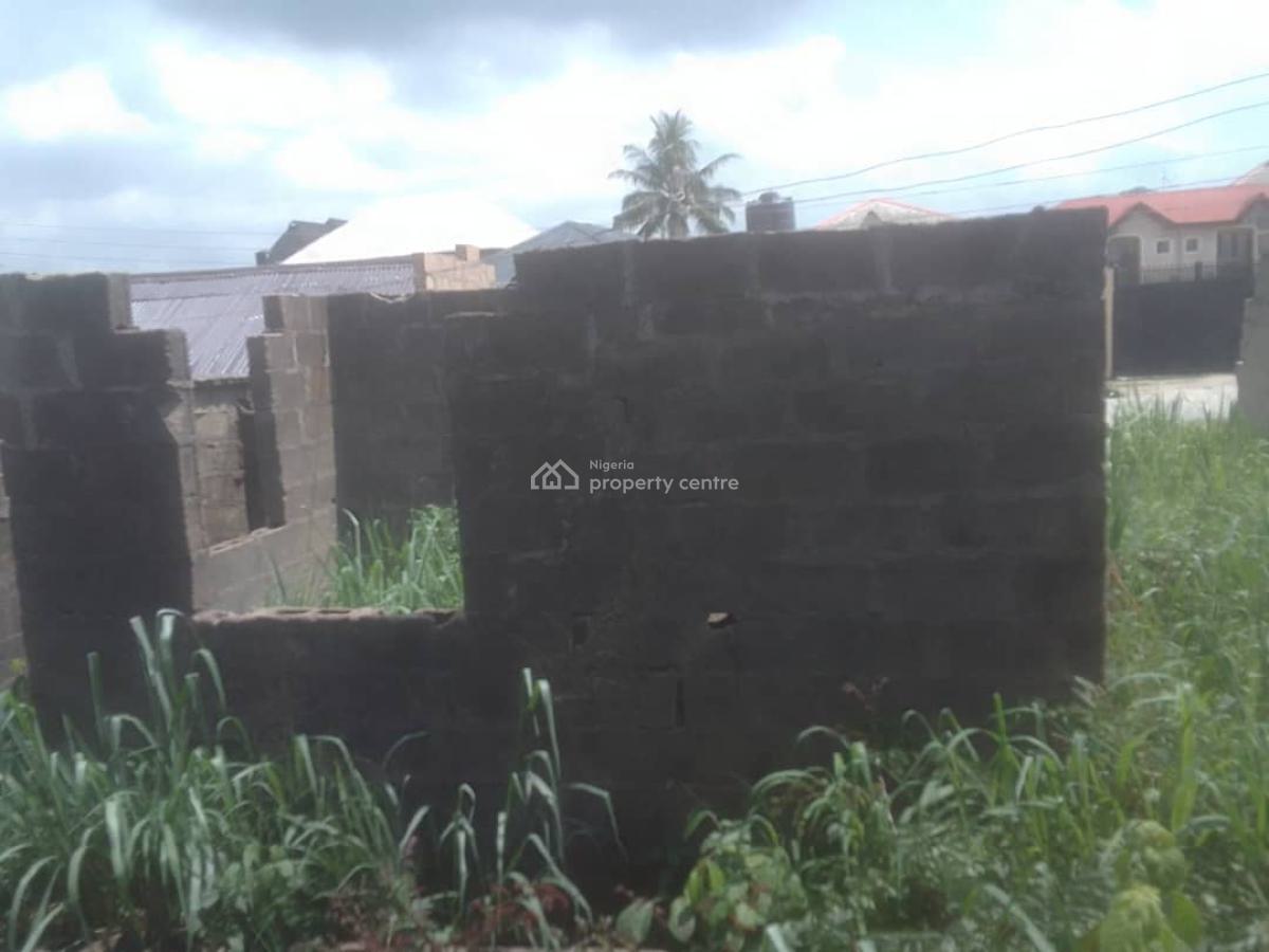 Block of Flat Consisting of Uncompleted 3 Bedroom, Room & Parlour,a Shop, Charity Estate Igbo-olomu Community Off Owutu, Isawo, Ikorodu, Lagos, Block of Flats for Sale