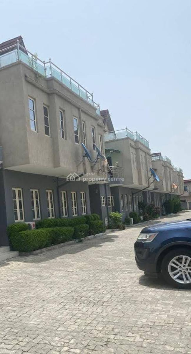 4 Bedrooms Terrace Duplex with a Bq, Lekki Phase 1, Lekki, Lagos, Terraced Duplex for Rent