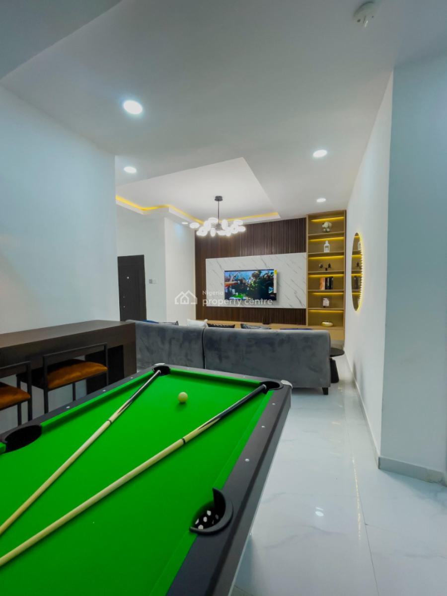 Luxurious 2 Bedroom Apartment with Pool and Snooker, Ikate, Lekki, Lagos, Flat / Apartment Short Let