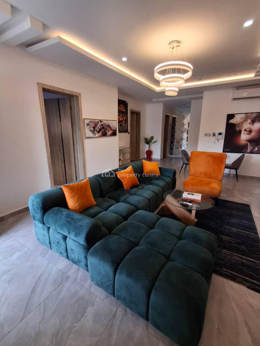 Furnished and Nice 2 Bedroom Flat in a Secured Estate, Victoria Bay Estate, Ikate, Lekki, Lagos, Flat / Apartment for Rent