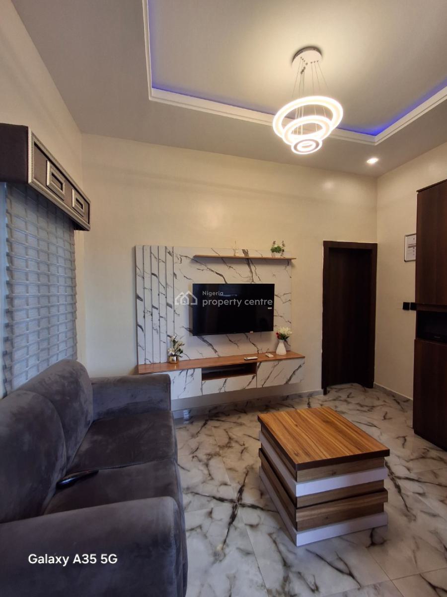 New Room and Parlor with 24 Hours Power Supply for Shortstay at Ajah, By Crown Estate, Ajah, Lagos, Mini Flat (room and Parlour) Short Let
