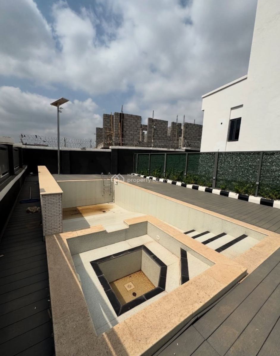 Elegant 4 Bedroom Terrace Duplex with a Bq and a Communal Pool, Katampe Extension, Katampe, Abuja, Terraced Duplex for Sale