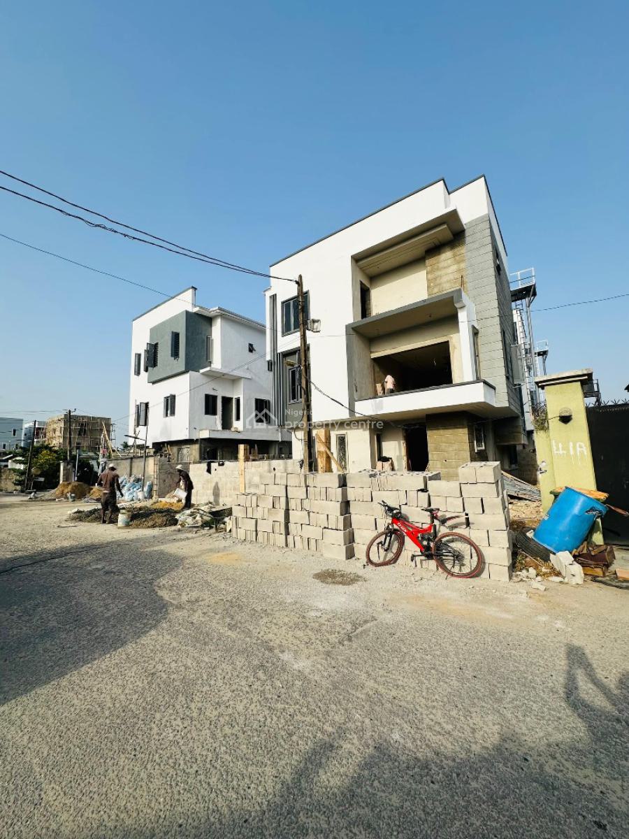 Stunningly Built 5 Bedroom Fully Detached Duplex with Bq, Adeniyi Jones, Ikeja, Lagos, Detached Duplex for Sale